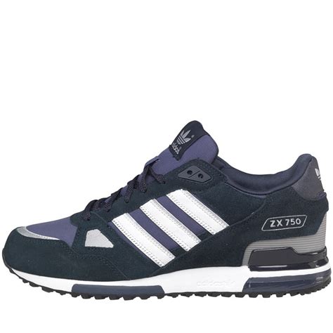 adidas zx 750 schoenen blauw wit|Adidas zx 750 schoenen.